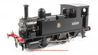 7S-018-004S Dapol B4 0-4-0T Steam Locomotive number 30089 in BR Black livery with early emblem